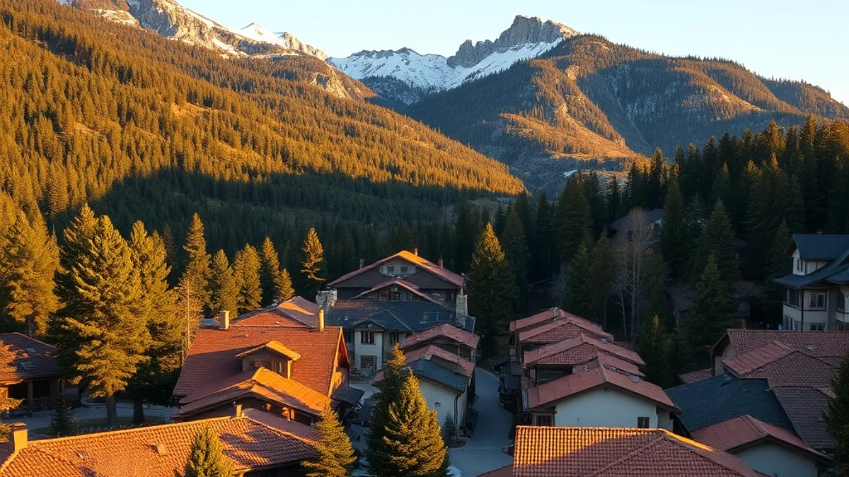 beach and mountain resorts in Spain