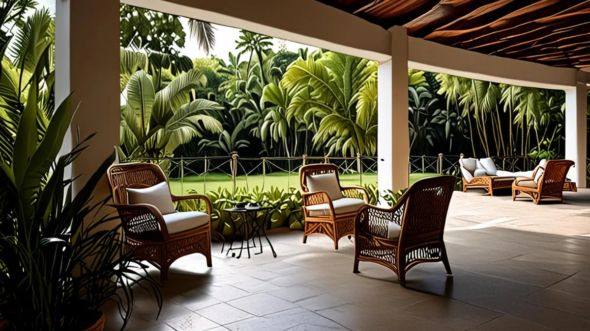 private villa on a budget