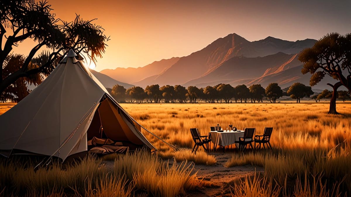 choose a glamping site