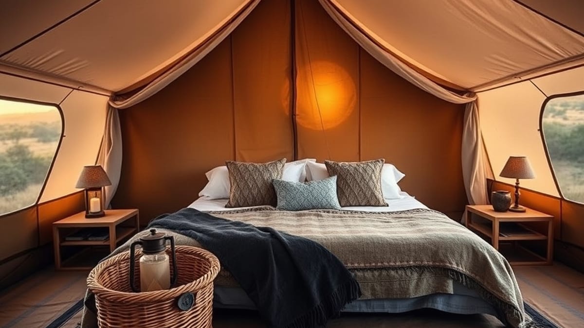 glamping trip